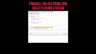 Find NULL values from a Java object using Stream #java8