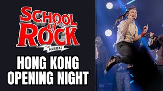 Opening Night in Hong Kong - School of Rock the Musical World Tour - Lyric Theat