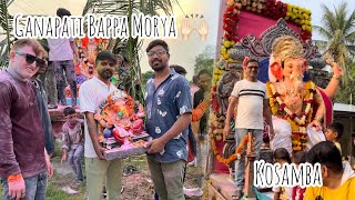 GANPATI VISARJAN KOSAMBA ❤️2023 BAPPA HAMESHA SHATH REHNA 🥺 VLOG 197