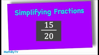 Simplifying Fractions (ASVAB Math)