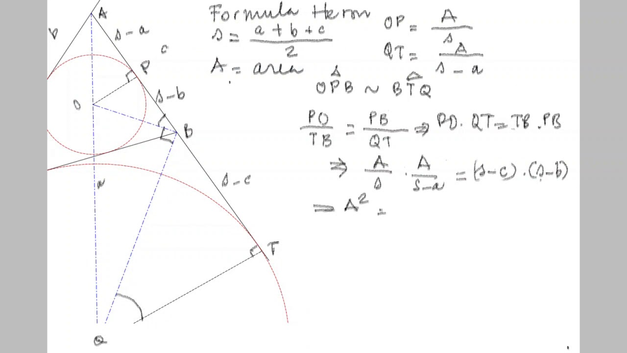 Proof Heron’s Formula - YouTube