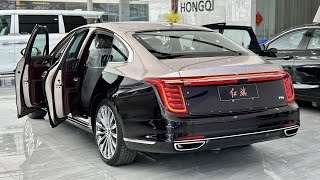 2023 HONGQI H9 Luxury Sedan Two Tone Color - Exterior and Interior Details
