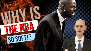 Kevin Garnett Asks NBA Commissioner Adam Silver to his face why the NBA IS SOFT