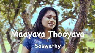 Maayava Thooyava | Iravin Nizhal | ARR | Cover By Saswathy @siddhu14