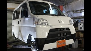 ノックスドール施工記録　江別市Ｙ様　ハイゼット