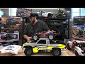 this rc truck is a monster losi baja rey 1 6 scale desert truck