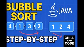 Bubble Sort Explained VISUALLY 👨💻 | Best Java Sorting Tutorial for Beginners || Lecture 13