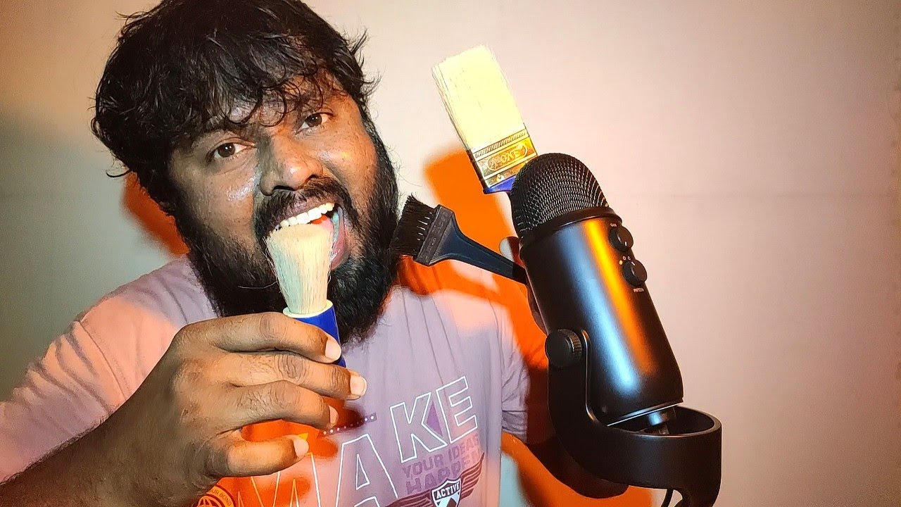 Aggressive Mic Brushing Asmr Youtube