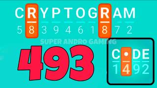 CRYPTOGRAM 493