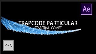 After Effects Tutorial - Particular Star Trail/Comet
