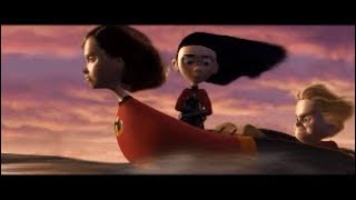 The Incredibles - Elastigirl transforms into Boat