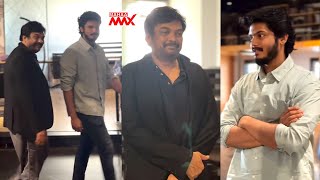 Akash Puri latest video with His Father Puri Jagannath | Thalvar | Mahaa Max