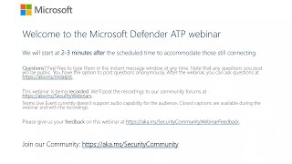 Microsoft Defender for Endpoint webinar: Gain end-to-end security for your endpoints