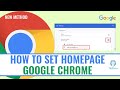 How to Set Homepage Google Chrome 2024 [New Method] (Easy & Quick)