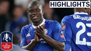 Chelsea 1-0 Manchester United | Kante Hits A Stunner | Emirates FA Cup Quarter-final 2016/17