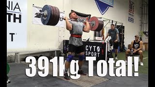 Wes Kitts Monster Total! 391kgs (Unofficial American Record)