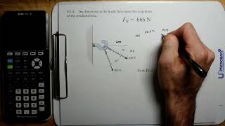 FINDING RESULTANT FORCE 2 WAYS!