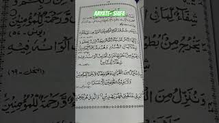 Quran ki 6 aayte shifa#aayte shifa#poetry #bayan #humkisisekumnaheen #poetry Allah ka kram #sufipoe