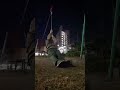 久しぶりのターザンロープは降りるタイミングがわからない【playing with tarzan rope for the first time in a while】 shorts