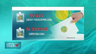 Елімізде 10 мыңнан астам сайлау учаскесі жұмыс істеуде