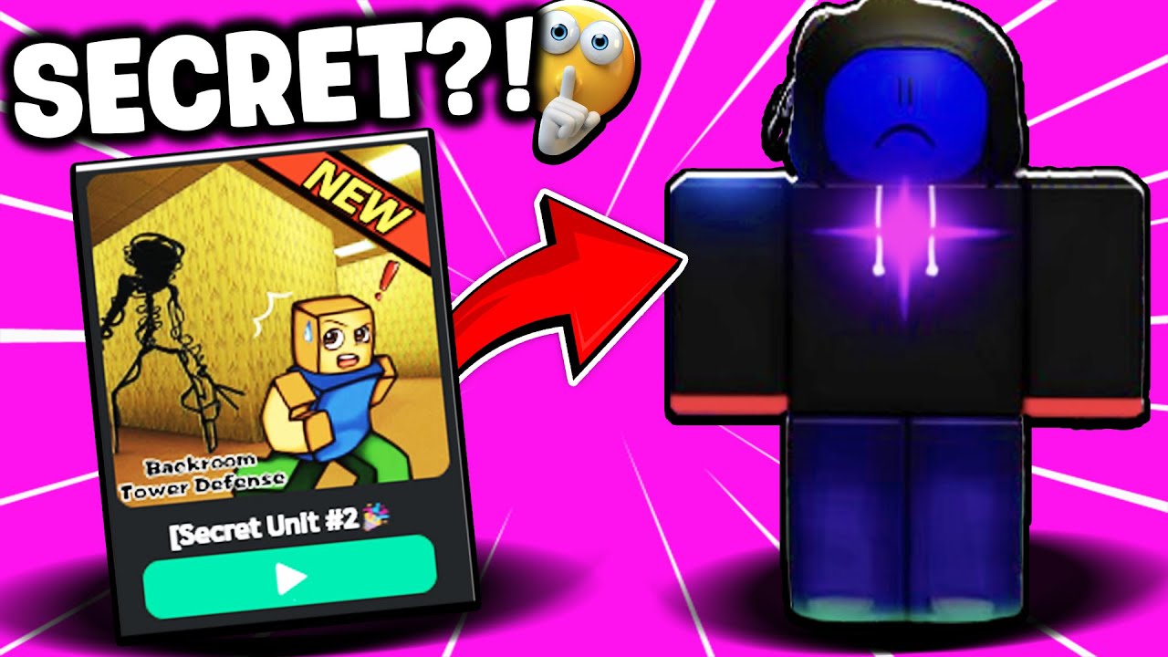 HOW TO UNLOCK NEW OP SECRET UNIT?! (Backroom Tower Defense) - YouTube