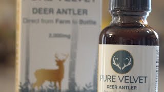 Pure Velvet Premium Dietary Supplement - Deer Antler Velvet