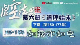 X6-165  如露亦如电   虚空法界框架结构详解  第六部《道理始末》下篇 （163-177章）#细雨资料  #细雨著作  #虚空法界