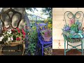 Rustic Inspired Chair Planters Ideas