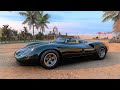 Forza Horizon 5 . Jaguar XJ13 1966 . Car Show Speed Jump Crash Test Drive .