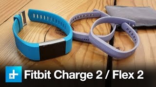 Fitbit Flex 2 and Charge 2 - Hands on - IFA 2016