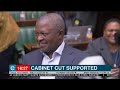 Cabinet cut suportted