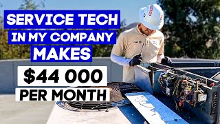 $205 000 PER YEAR. Service Technician Salary In My Company In San Jose, California. || Adam FUSE MAN