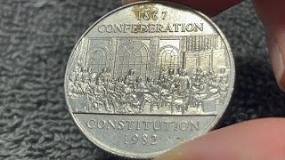 1982 Canada 1 Dollar Coin - Constitution • Values, Information, Mintage, History, and More