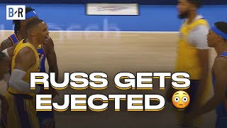 Russell Westbrook Gets Tossed At The End of The Lakers-Thunder Game