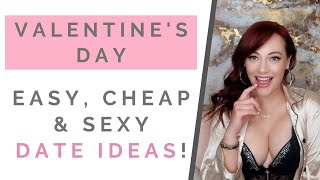 VALENTINE'S ADVICE: Cheap & Easy Last-Minute Date Ideas! | Shallentine's Day
