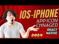Changed iOS App Icons in React Native
