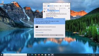 How to Screenshot User Account Count (UAC) Prompt on Windows 10