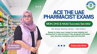 Ace the UAE Pharmacist Exams: MOH, DHA & HAAD Success Secrets!