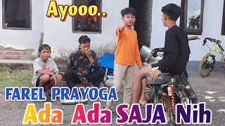 BIKIN KETAWA‼ LUCU BANGET TINGKAH FAREL PRAYOGA SORE INI