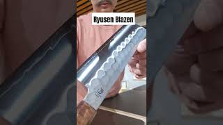 Ryusen Blazen 165mm Nakiri, SG2. Ryusen probably is my favorite factory knives brand.