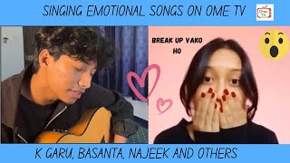 They said  “Breakup vako ho”🤣 when I sang sad song on Ometv #ometv #cover