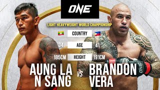 Aung La N Sang vs. Brandon Vera | Full Fight Replay