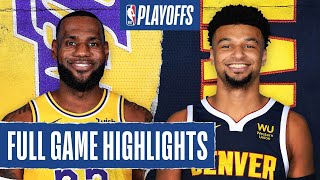 LAKERS at NUGGETS | FULL GAME HIGHLIGHTS | September 22, 2020