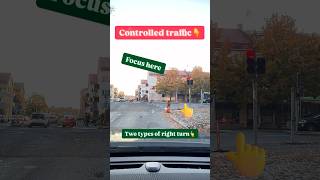 Right turn driving! #driving  #cardriving  #drivingfails