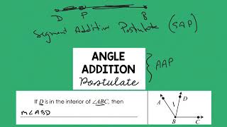 Angles and Angle Addition Postulate