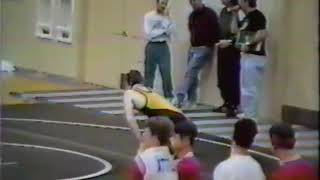 1995 Omaha Burke Wrestling Invite | 160 pounds Rusty Hughell, Burke vs Reed Nyfler, Millard North