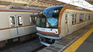 東京メトロ10000系10016F普通川越市行き ふじみ野駅発車