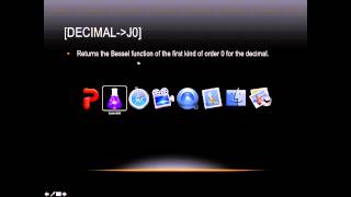 Lasso Programming: [decimal→j0]