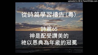 詩篇65篇 (神是配受讚美的 祂以恩典為年歲的冠冕) 廣東話