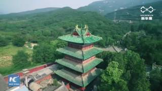 Amazing view of Shaolin Temple, cradle of Chinese Kung Fu